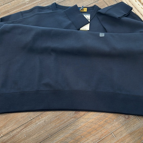Brand new with tags men’s polo crewneck sweatshirt.  Size XL navy. - Picture 4 of 4